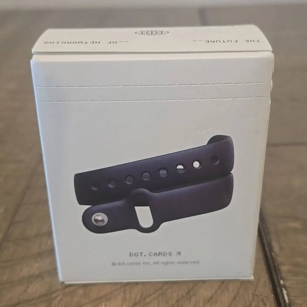 Dot.Cards Dot Band Networking Marketing Business Card Band in Blue